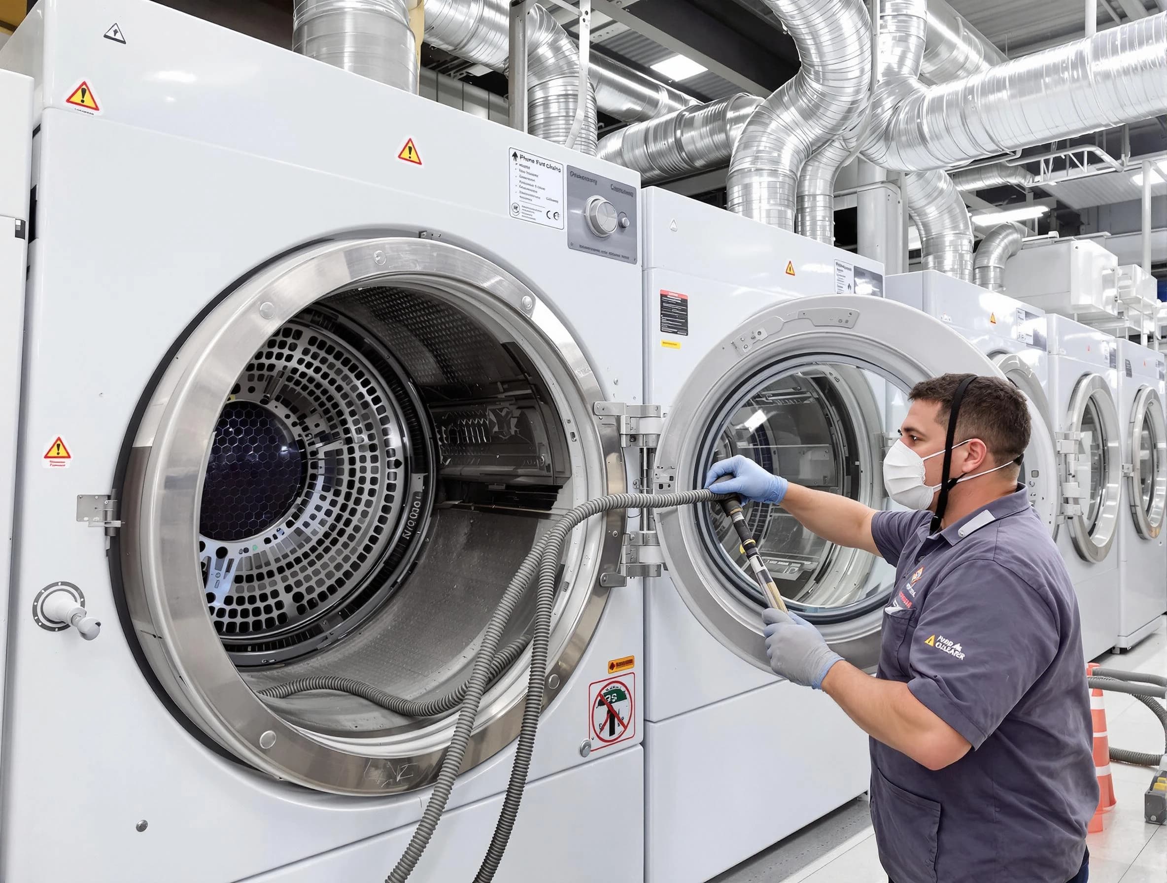 Industrial-grade dryer vent cleaning by Pine Dryer Vent Cleaning in Pine