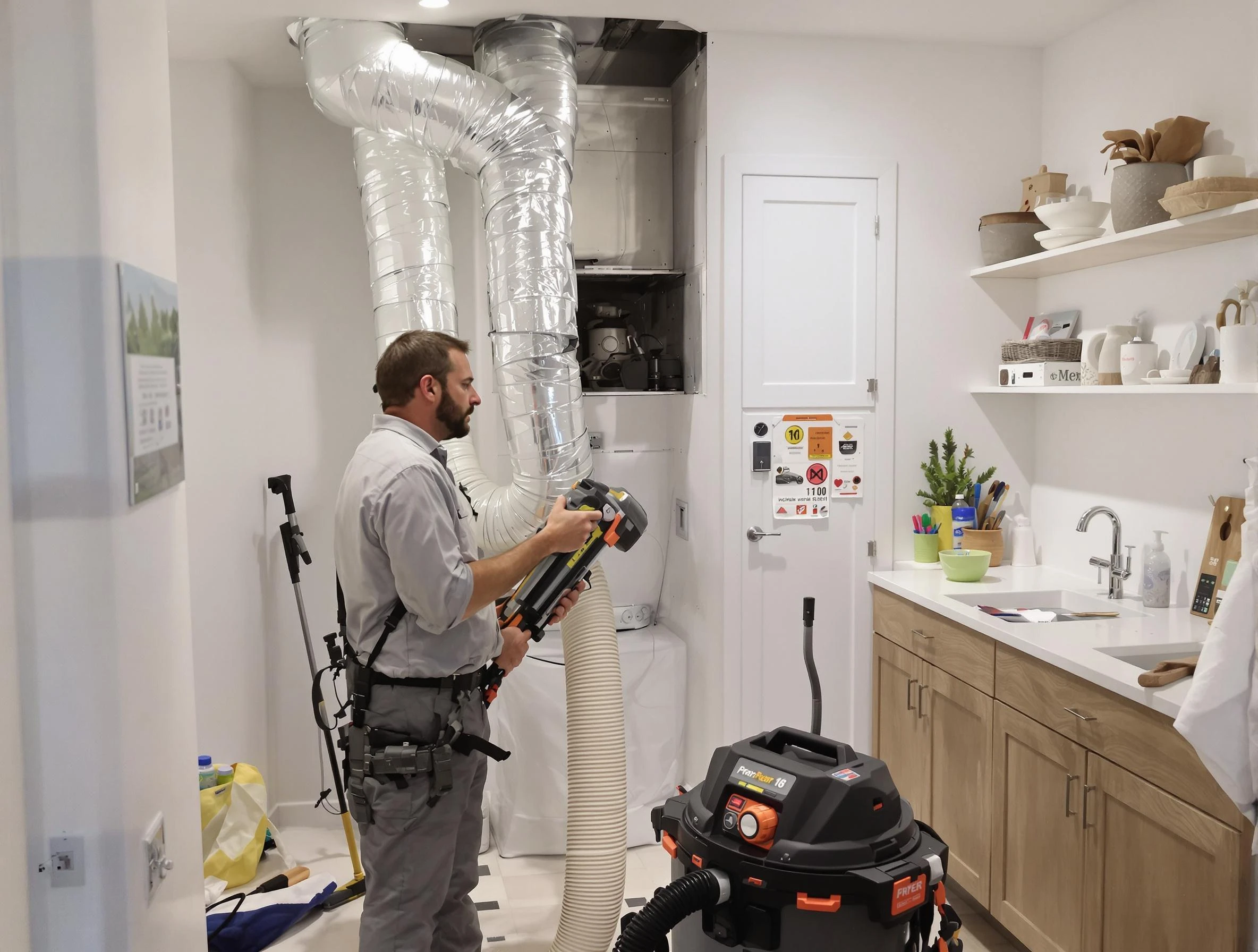Clogged Dryer Vent Cleaning in Pine