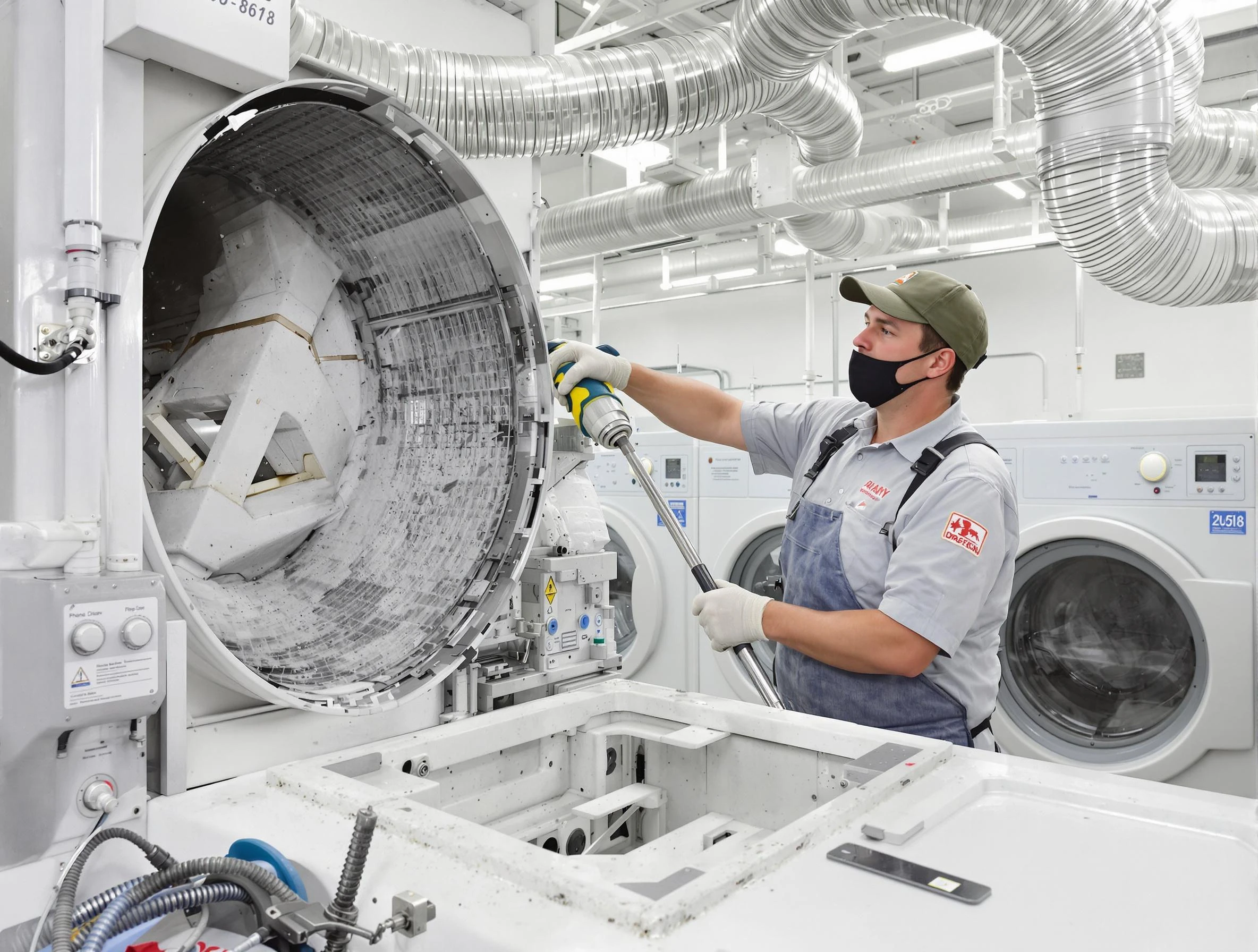 Commercial Dryer Vent Cleaning in Pine